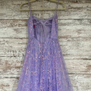 LAVENDER A LINE GOWN