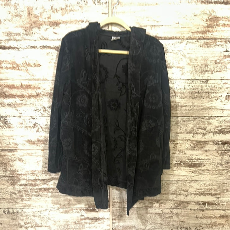 BLACK OPEN JACKET $250