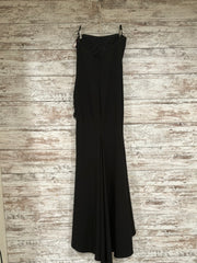 BLACK LONG EVENING GOWN