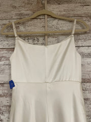 WHITE LONG EVENING GOWN