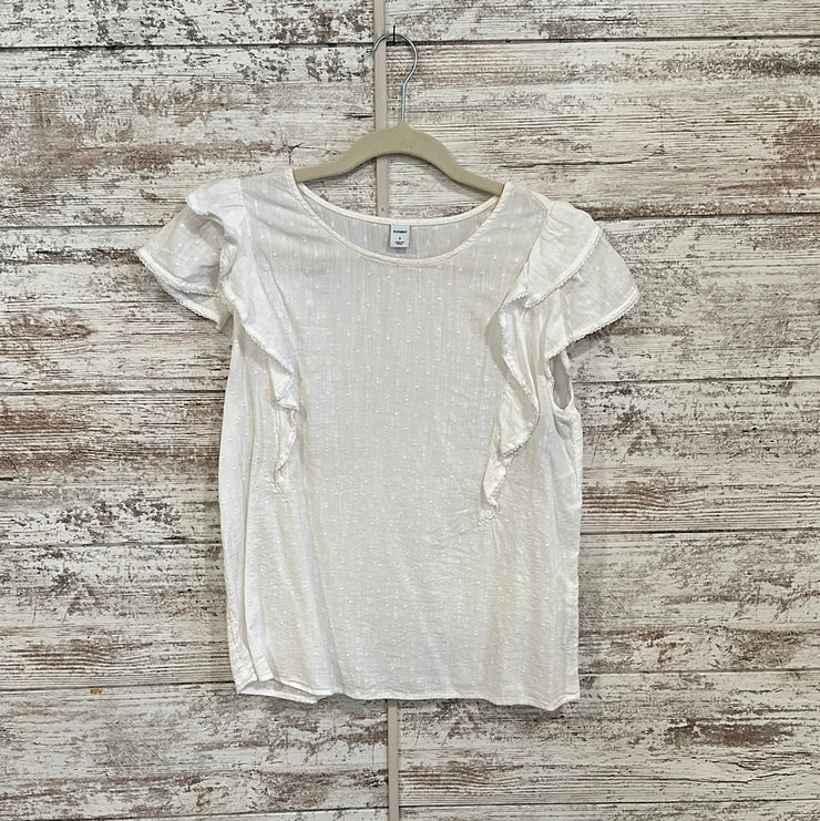 WHITE SHORT SLEEVE TOP