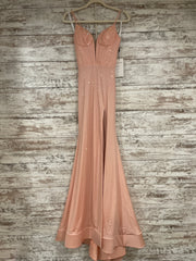 PINK SPARKLY LONG DRESS (NEW)