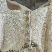 IVORY/LACE WEDDING GOWN