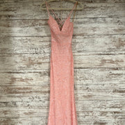 PINK LONG EVENING GOWN