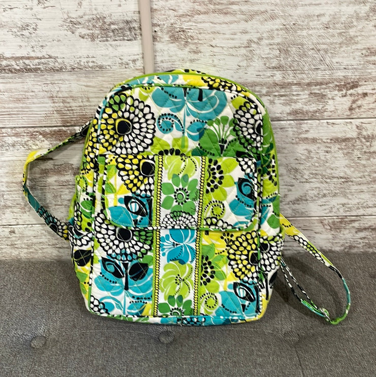 GREEN/WHITE BACKPACK