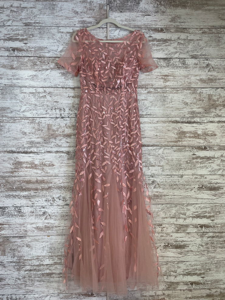 PINK SPARKLY LONG DRESS (NEW)