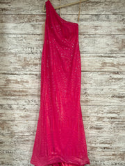 PINK SPARKLY LONG DRESS (NEW)