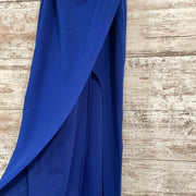 ROYAL BLUE LONG EVENING GOWN