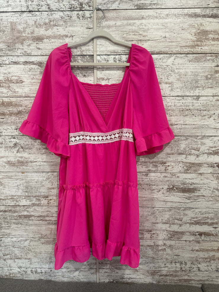 PINK SHORT DRESS (NEW)