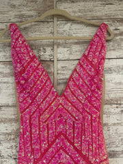 PINK SPARKLY MERMAID GOWN