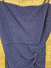 ROYAL BLUE SPARKLY SHORT DRESS