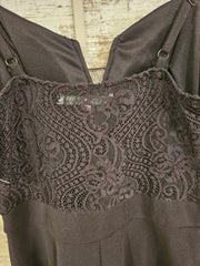BLACK SHORT DRESS