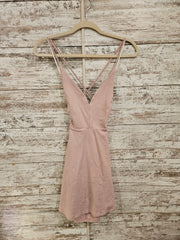 PINK SHORT DRESS
