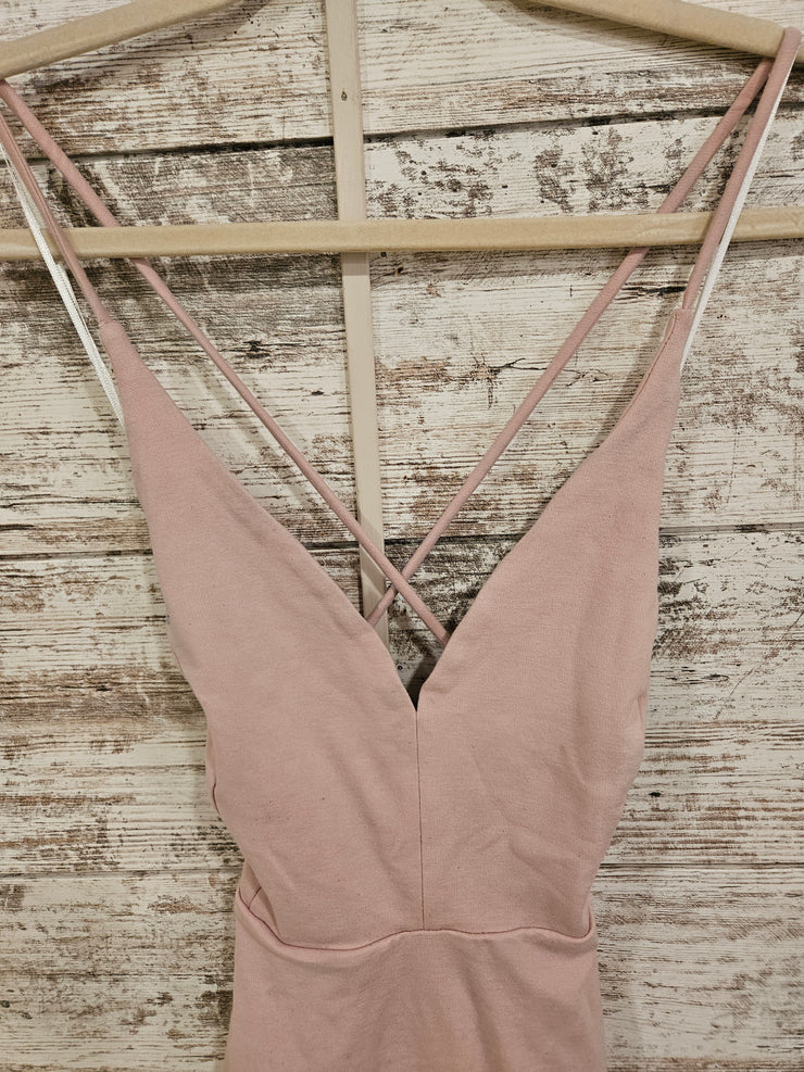 PINK SHORT DRESS
