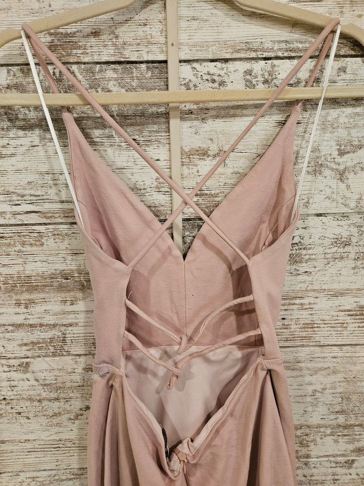 PINK SHORT DRESS