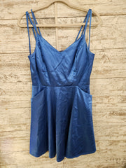 BLUE SHORT DRESS