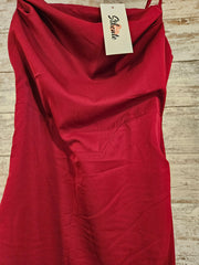 BURGUNDY LONG DRESS (NEW)