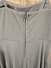 BLUE SPARKLY SHORT DRESS