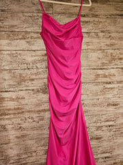 PINK LONG EVENING GOWN