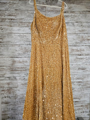 GOLD SPARKLY LONG DRESS (NEW)