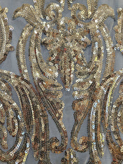 BLUE/SILVER SPARKLY LONG DRESS