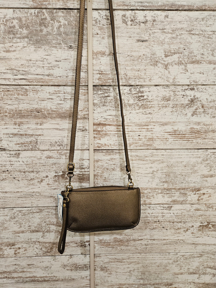 BRONZE WRISTLET PURSE