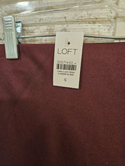 BURGUNDY LONG SKIRT (NEW)