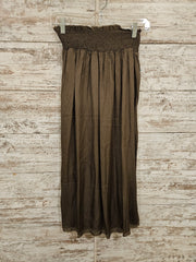 GREEN LONG SKIRT (NEW) $54