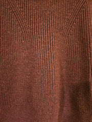 WINE 100% MERINO WOOL SWEATER