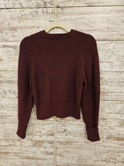 WINE 100% MERINO WOOL SWEATER