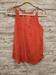 ORANGE SLEEVELESS TOP $50