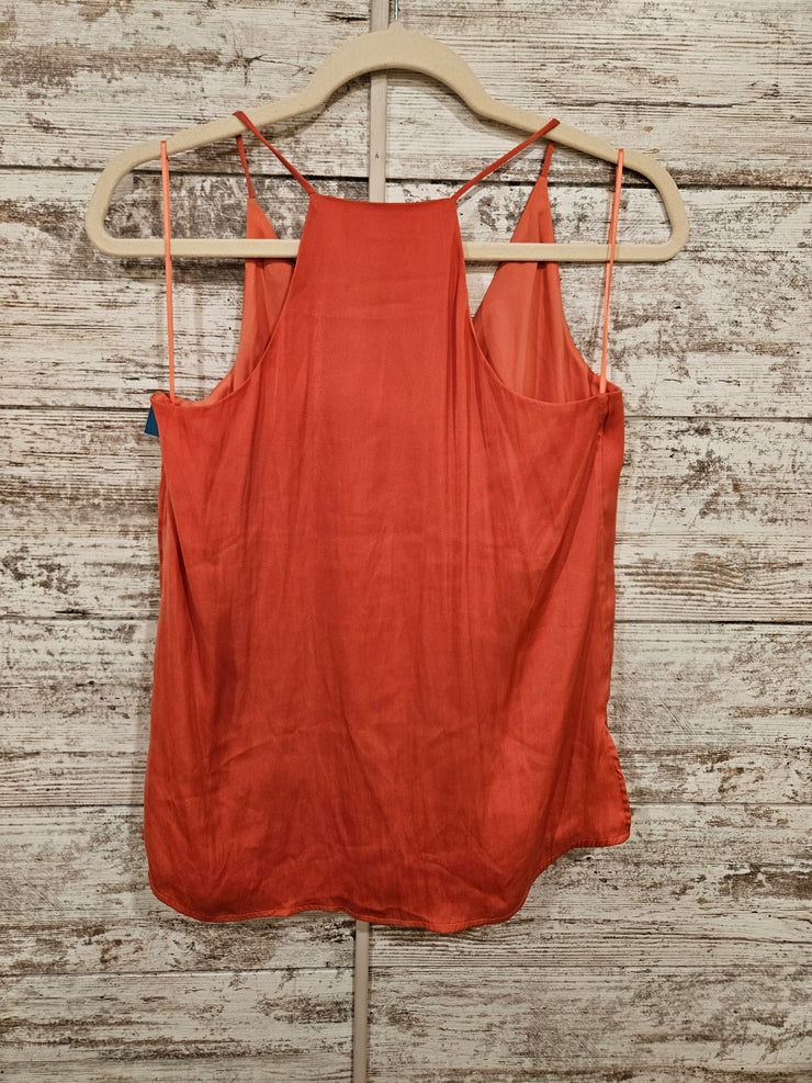 ORANGE SLEEVELESS TOP $50