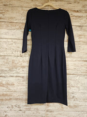 NAVY LONG SLEEVE DRESS $298