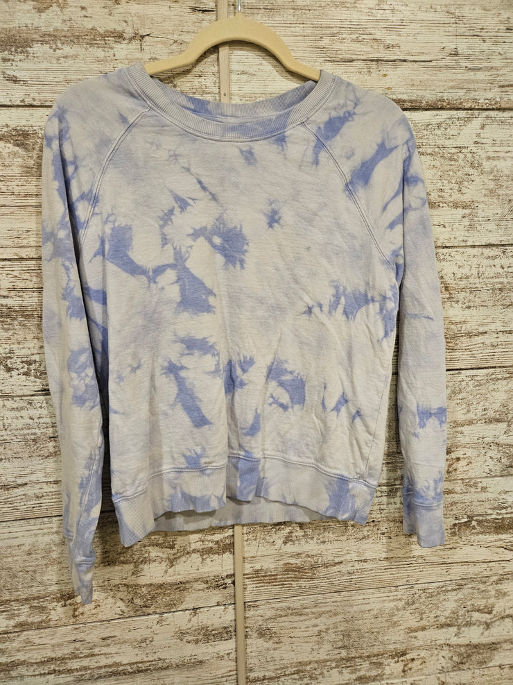 PURPLE TIE DYED SWEATSHIRT