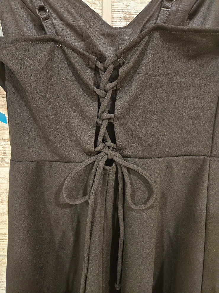 BLACK SHORT DRESS