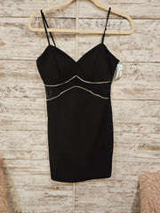 BLACK SHORT DRESS