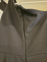 BLACK LONG EVENING GOWN