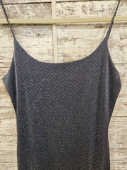 BLUE SPARKLY SHORT DRESS