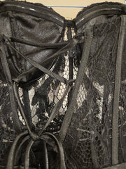 BLACK LONG EVENING GOWN