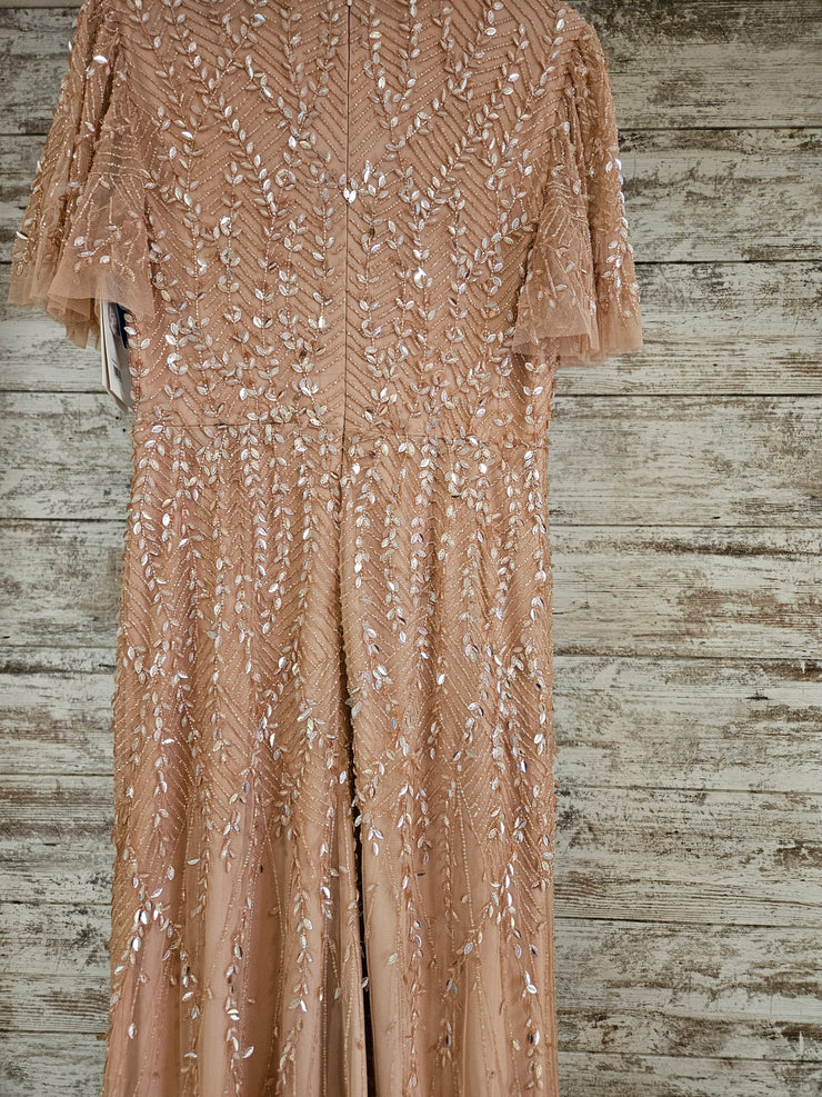 BLUSH LONG DRESS (NEW) $732