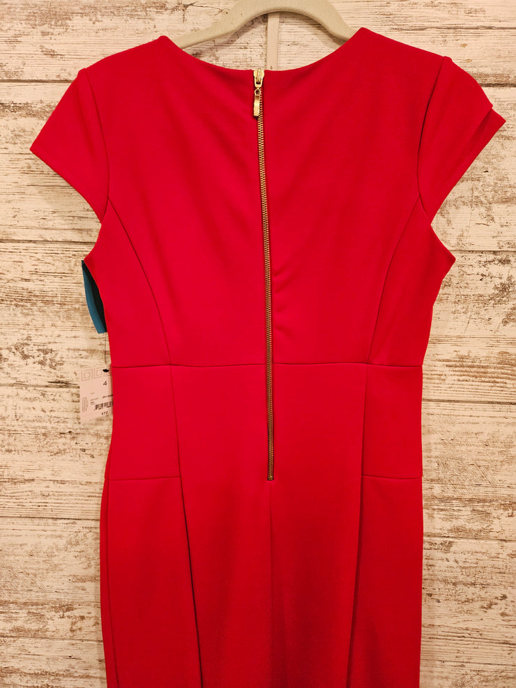 RED MIDI DRESS (NEW) $72