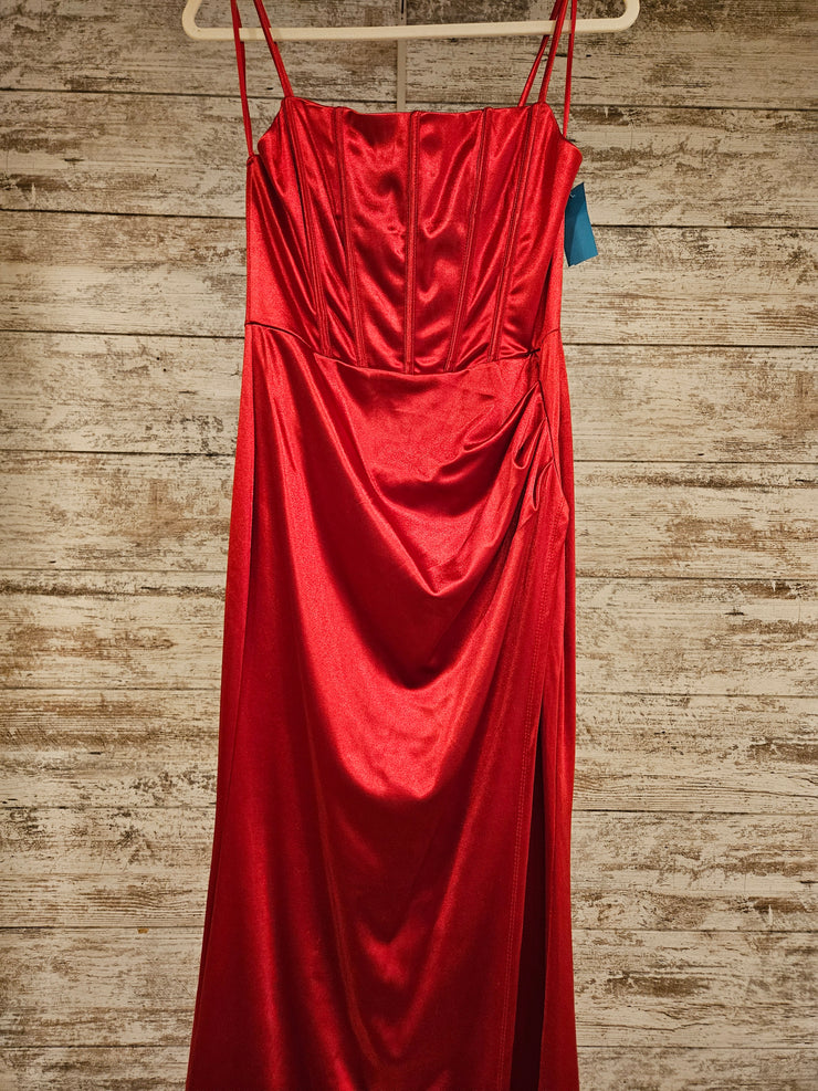 RED LONG EVENING GOWN (NEW)