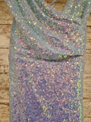 BLUE SPARKLY LONG DRESS (NEW)