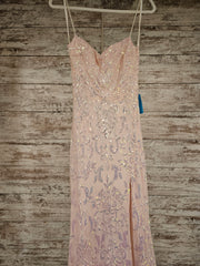 PINK SPARKLY LONG DRESS (NEW)