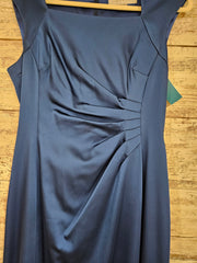 ROYAL BLUE LONG EVENING GOWN