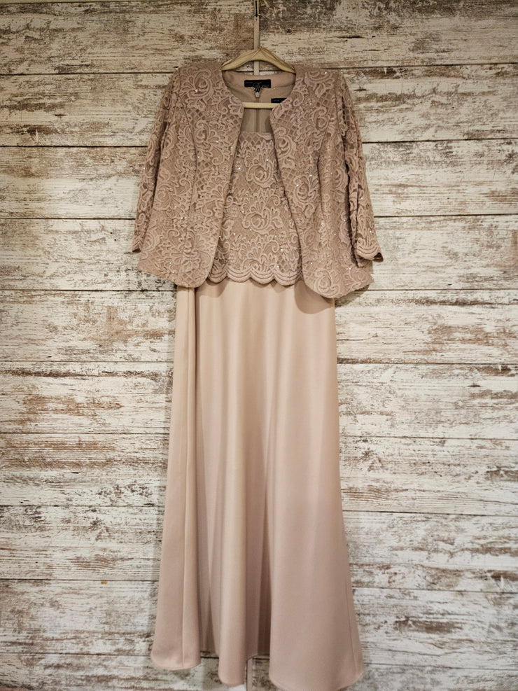 BLUSH 2 PC. LONG DRESS SET