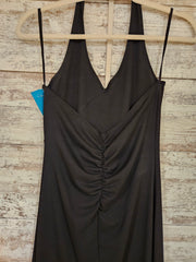 BLACK LONG EVENING GOWN