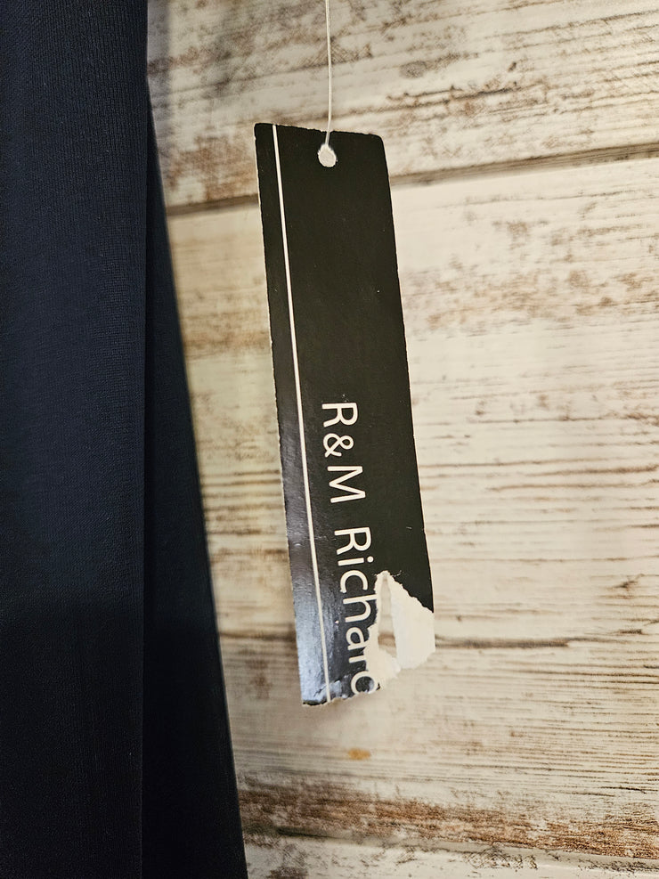 NAVY 2 PC. LONG DRESS SET-NEW