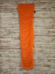 ORANGE LONG EVENING GOWN (NEW)