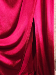 RED LONG EVENING GOWN